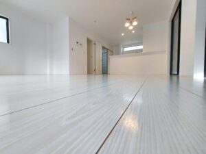 わんスマイルコート施工後の床