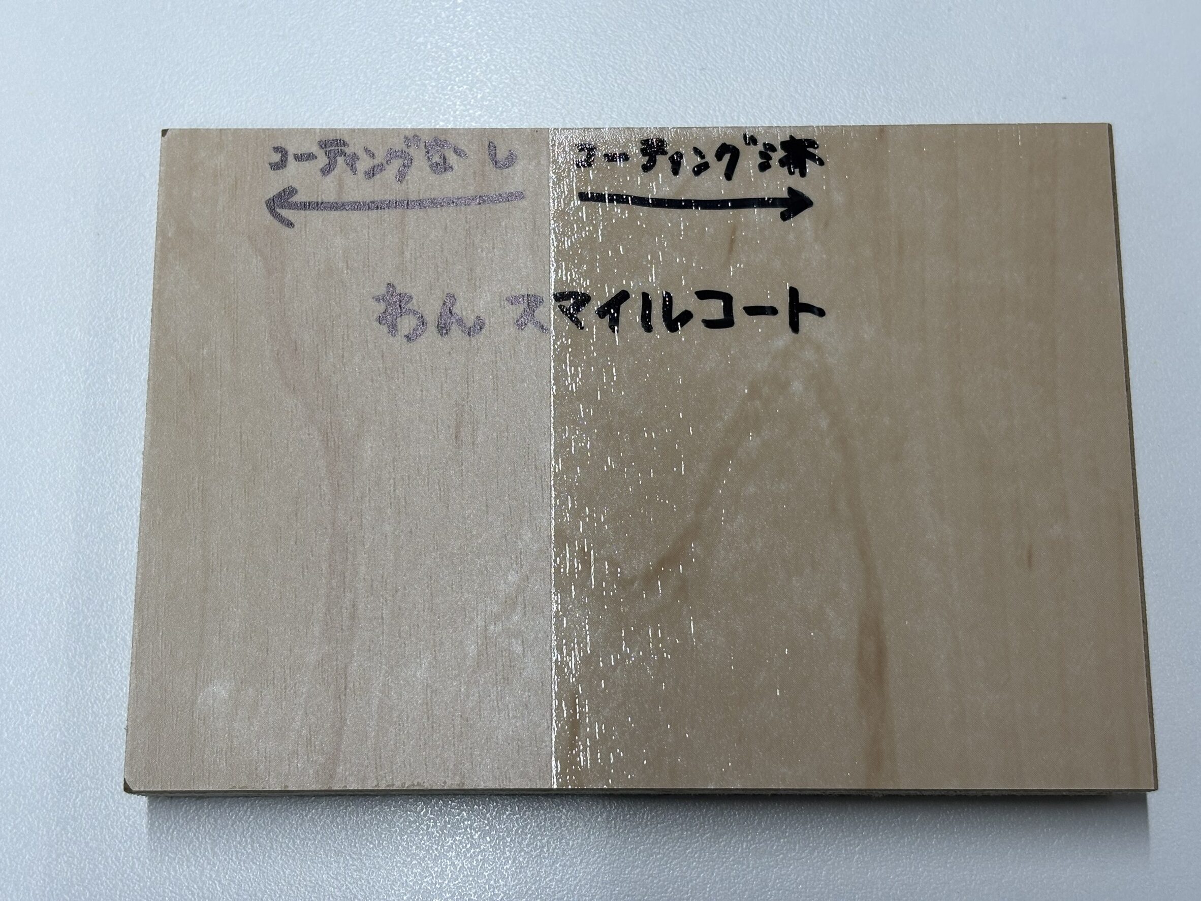 わんスマイルコート グリップ力チェック ペットや子供も安心