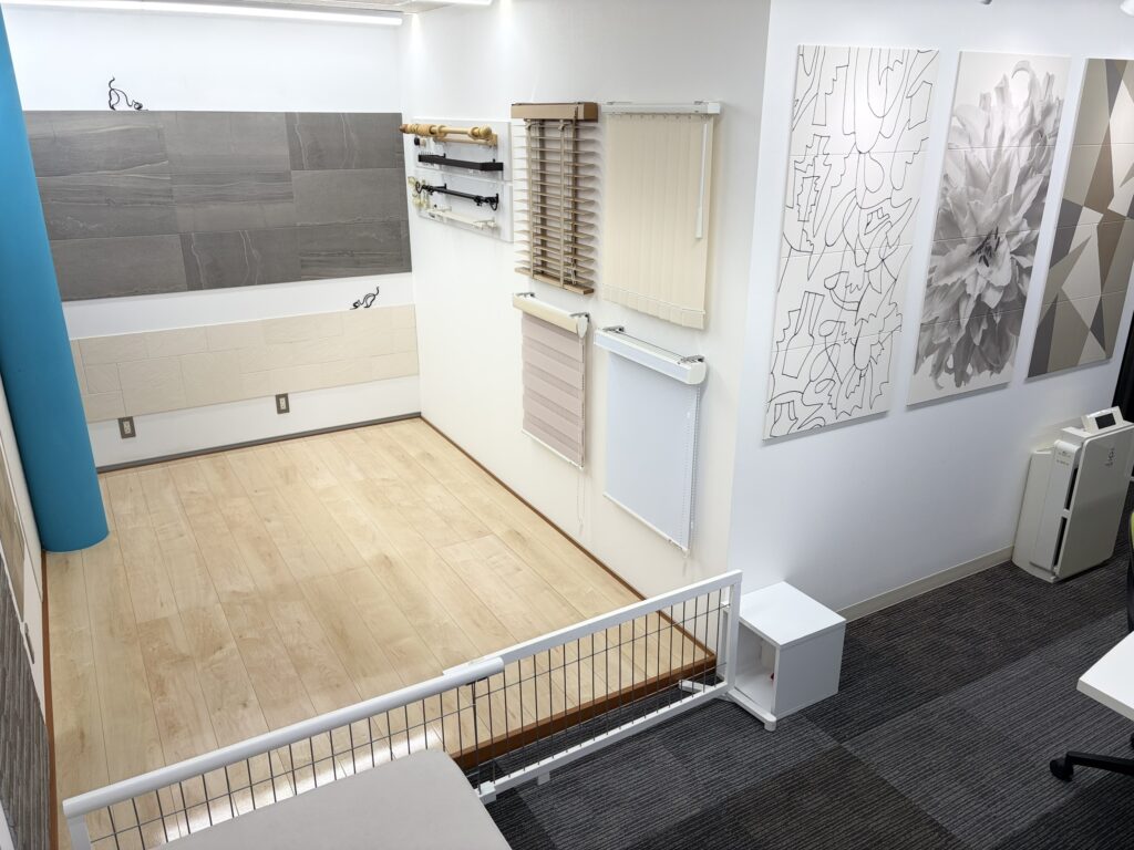 ショールーム全体の雰囲気写真