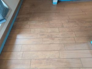 ワックスによる汚れ