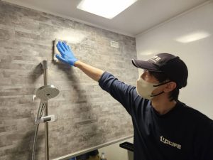 抜群の撥水、撥油効果!水まわりコーティング