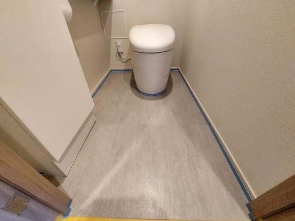 湿気の多い洗面所やトイレの床