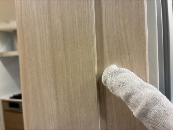 マンション内覧会で確認したキズ