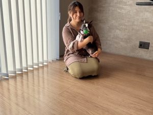 拭きで簡単に掃除できる粗相対応のペットフロアコーティング