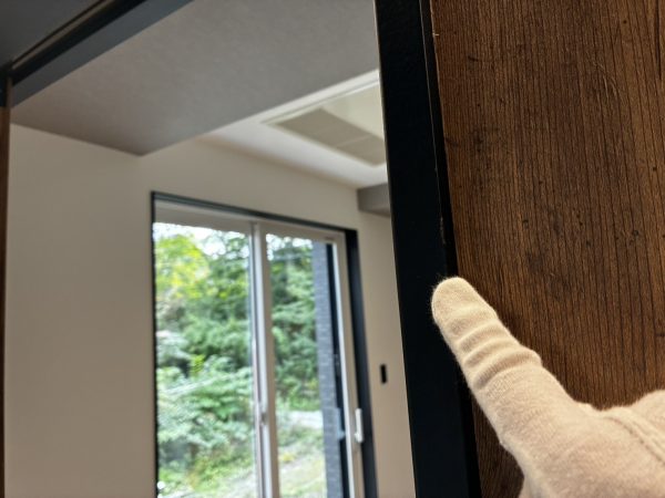 内覧会同行で確認したキズ
