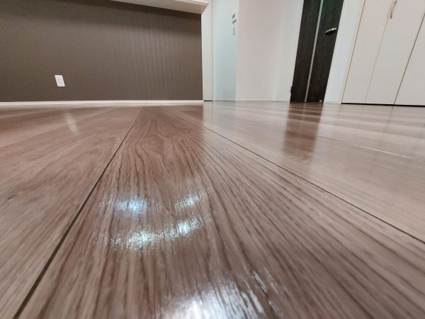 神奈川県横浜市鶴見区 フロアコーティング 施工後 わんスマイルコート