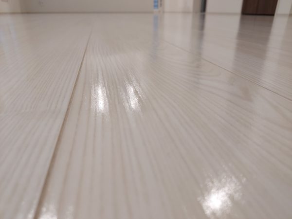 東京都江東区猿江 フロアコーティング 施工後 わんスマイルコート