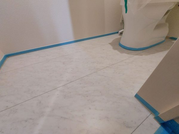 東京都江東区猿江 フロアコーティング 施工前の様子