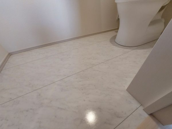 東京都江東区猿江 フロアコーティング 施工後 わんスマイルコート