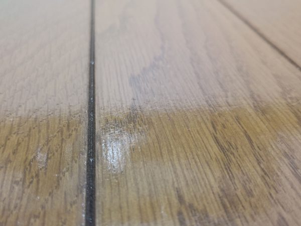 宮城県塩釜市藤倉 フロアコーティング 施工後 UVコーティング