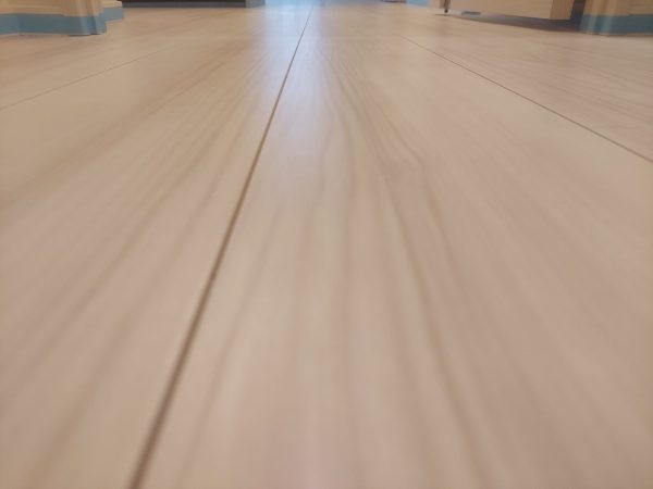 横浜市青葉区 フロアコーティング 施工前の様子