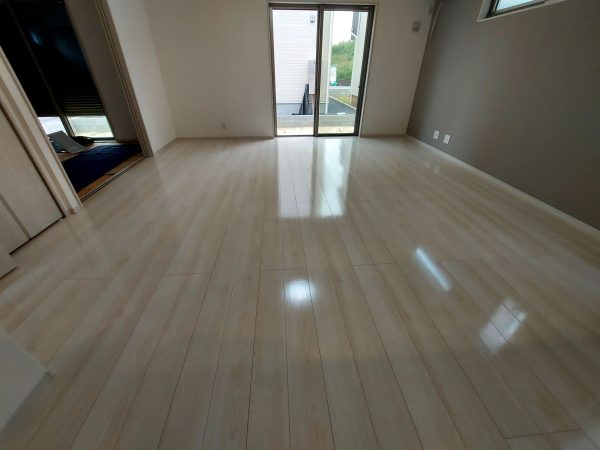 埼玉県比企郡川島町 フロアコーティング 施工後 UVコーティング