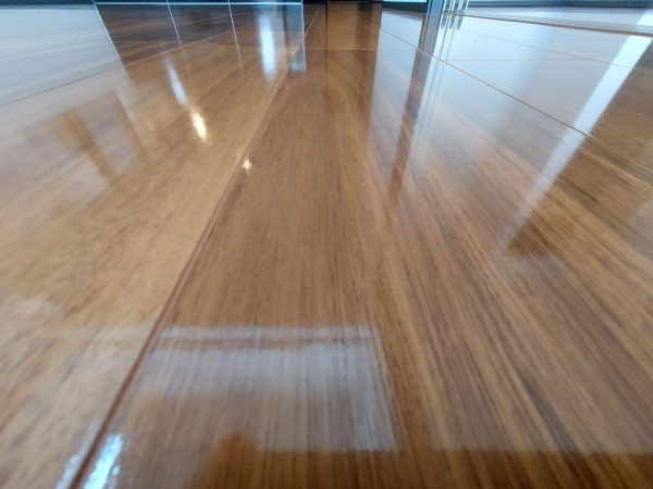神奈川県横浜市戸塚区 フロアコーティング 施工後 ガラスUVコーティング