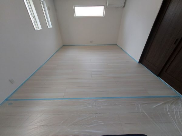 神奈川県横浜市瀬谷区 フロアコーティング 施工前の様子
