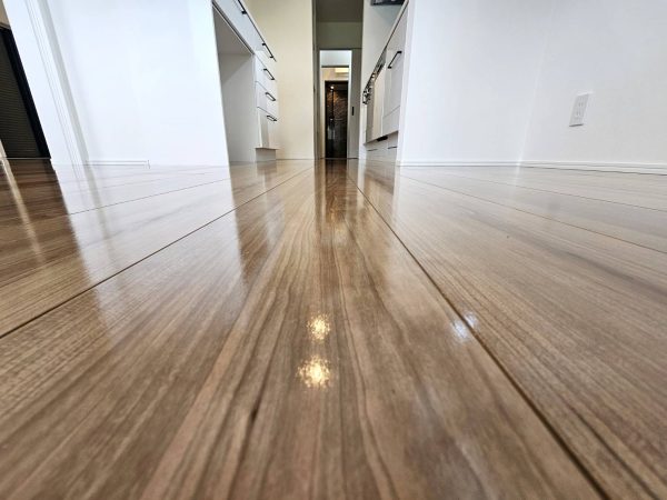 東京都稲城市百村 フロアコーティング 施工後 わんスマイルコート