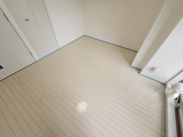 東京都台東区三ノ輪 フロアコーティング 施工前の様子