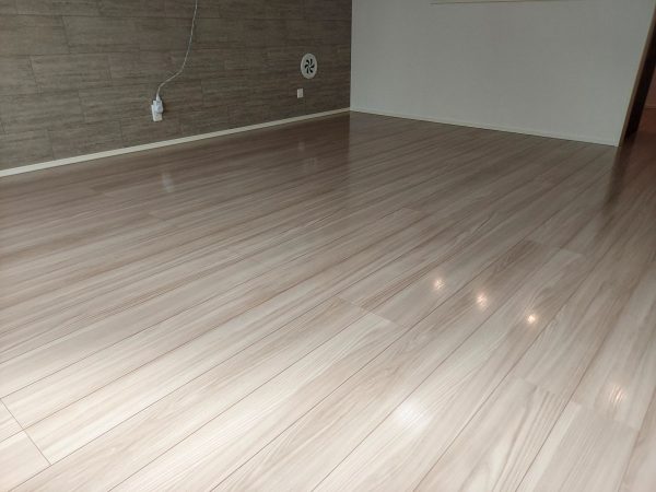 埼玉県川口市芝 フロアコーティング 施工後 ガラスUVコーティング