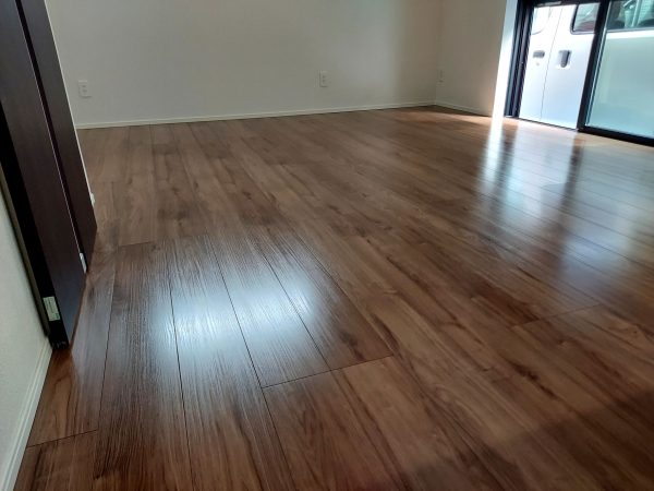 埼玉県和光市新倉 フロアコーティング 施工後 ガラスコーティング