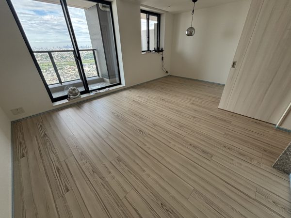 神奈川県川崎市中原区 フロアコーティング 施工前の様子