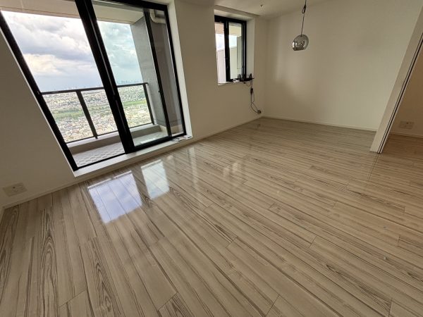 神奈川県川崎市中原区 フロアコーティング 施工後 わんスマイルコート
