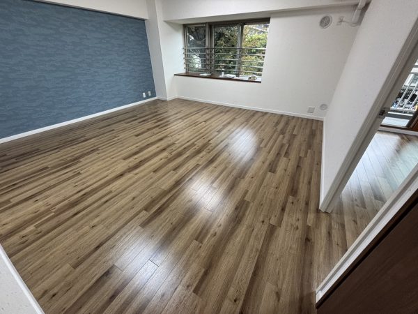 東京都江戸川区清新町フロアコーティング 施工後 ガラスコーティング