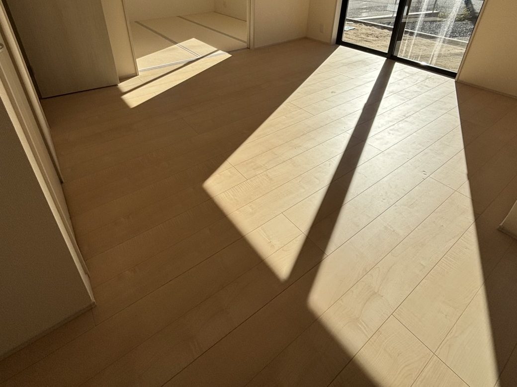 神福島県いわき市常磐上湯長谷町 フロアコーティング 施工前の様子