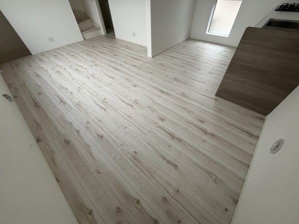 埼玉県さいたま市中央区 フロアコーティング 施工前の様子