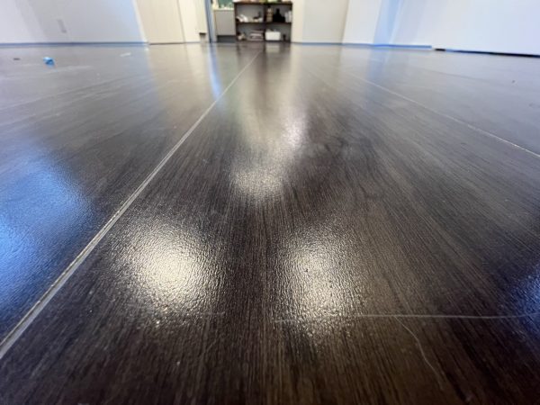 千葉県千葉市美浜区 フロアコーティング 施工前の様子