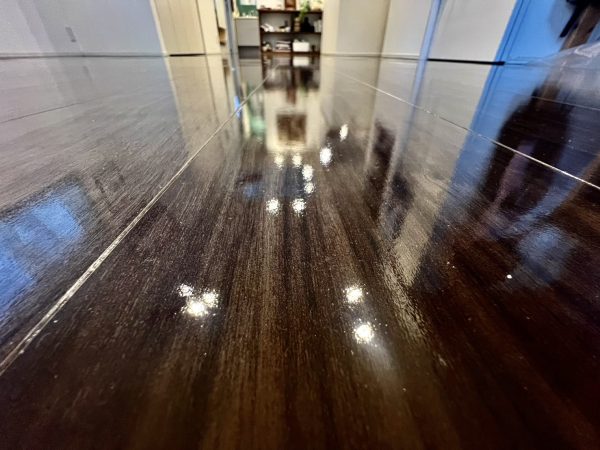 千葉県千葉市美浜区 フロアコーティング 施工後 わんスマイルコート