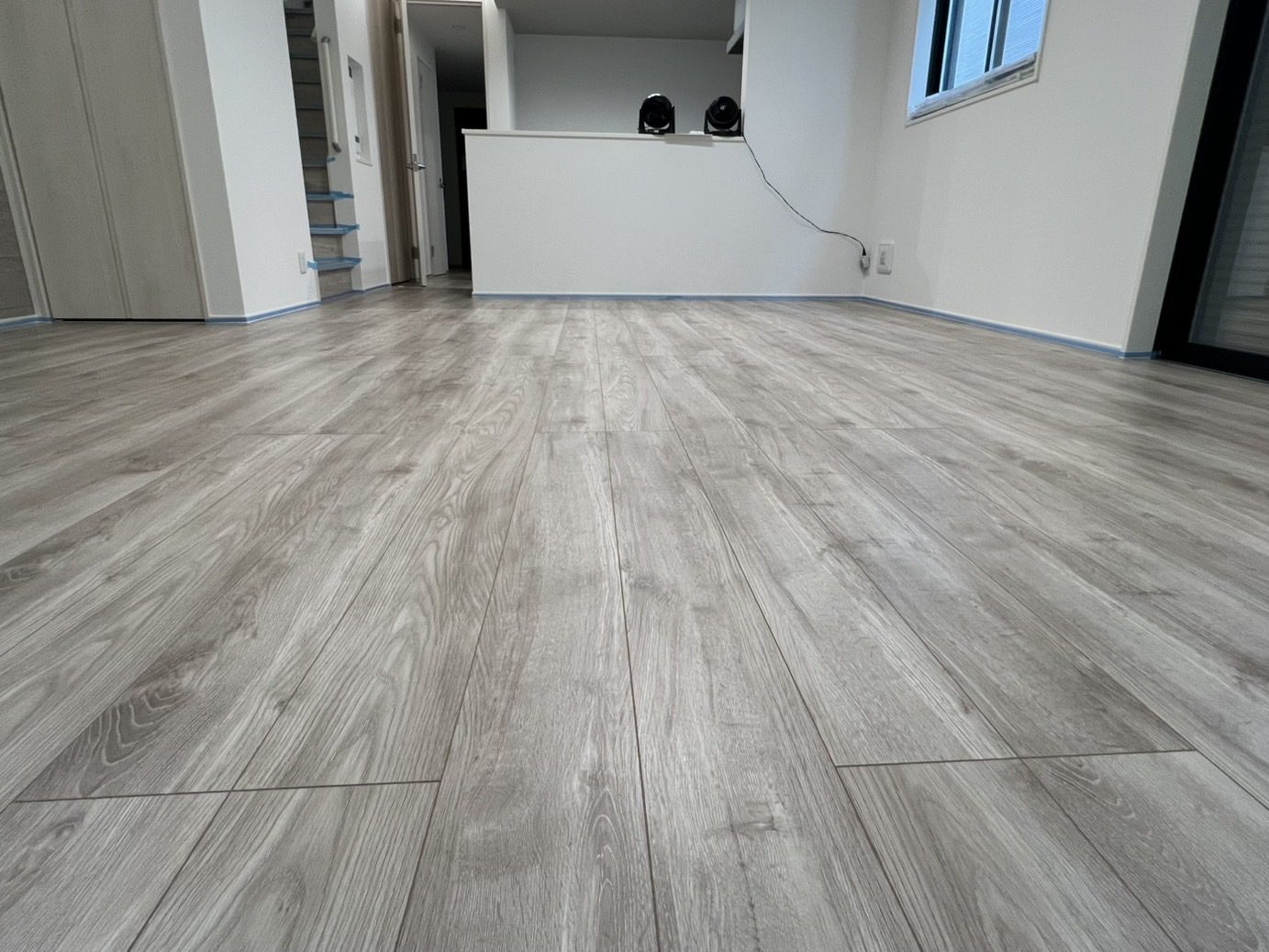 千葉県千葉市中央区フロアコーティング 施工前の様子