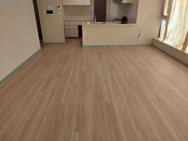 新潟県新潟市中央区フロアコーティング 施工前の様子