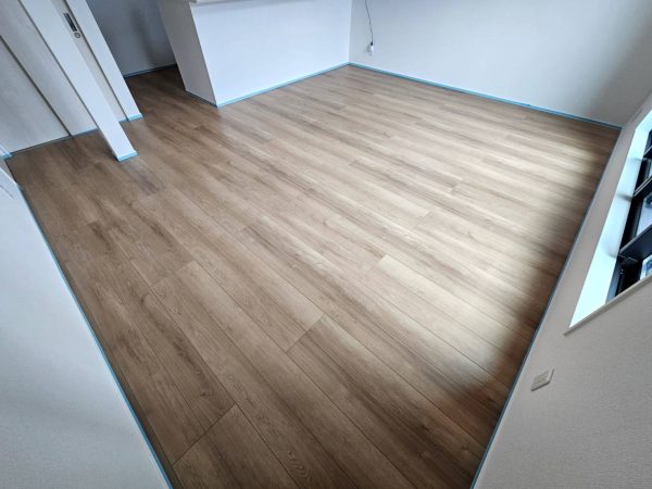 東京都練馬区上石神井　フロアコーティング 施工前の様子