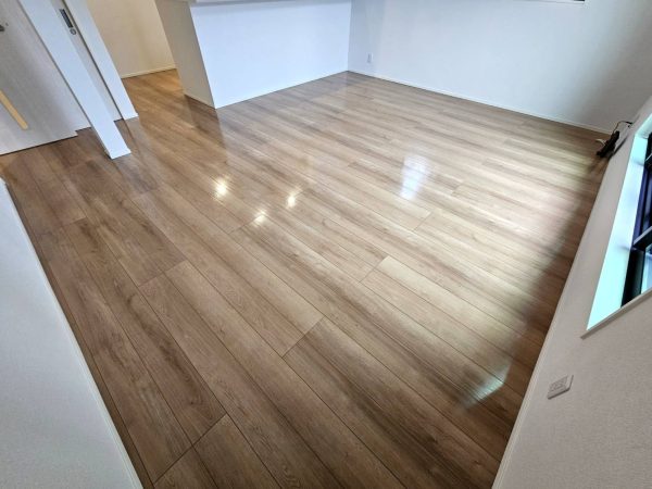 東京都練馬区上石神井　 フロアコーティング 施工後 わんスマイルコート