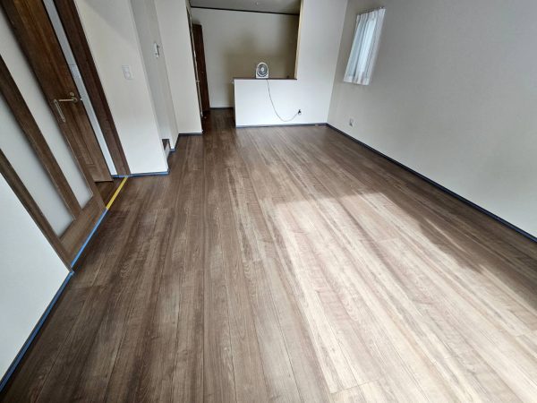 東京都足立区伊興フロアコーティング 施工前の様子