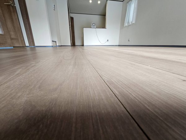 東京都足立区伊興フロアコーティング 施工前の様子