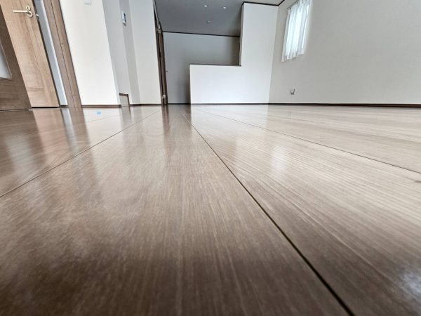 東京都足立区伊興 フロアコーティング 施工後 ガラスUVコーティング