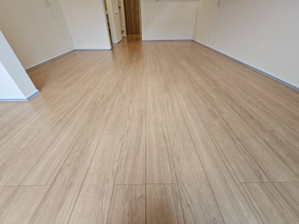 神奈川県横浜市鶴見区 フロアコーティング 施工前の様子