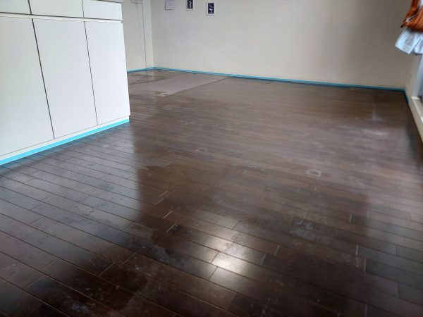 東京都荒川区南千住 フロアコーティング 施工前の様子