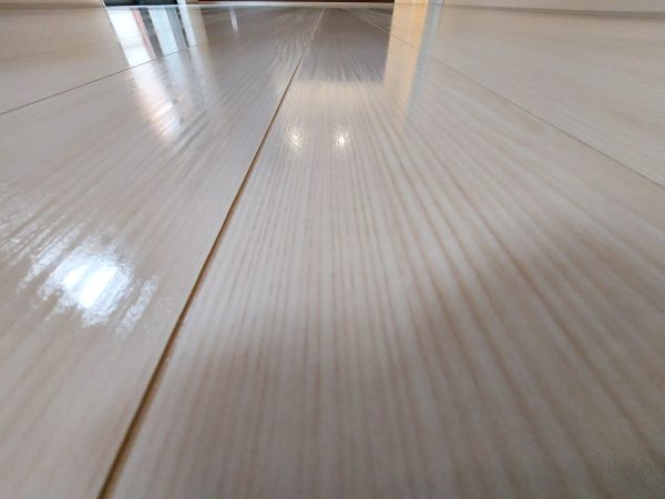 福島県いわき市小名浜諏訪町 フロアコーティング 施工後 UVコーティング