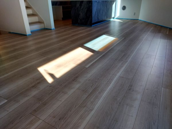 神奈川県川崎市宮前区 フロアコーティング 施工前の様子