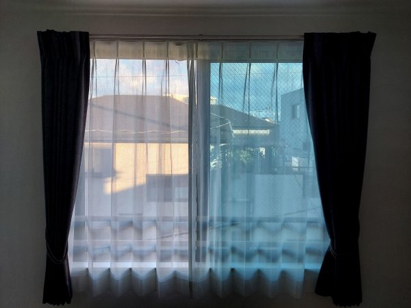 カーテン取り付け後