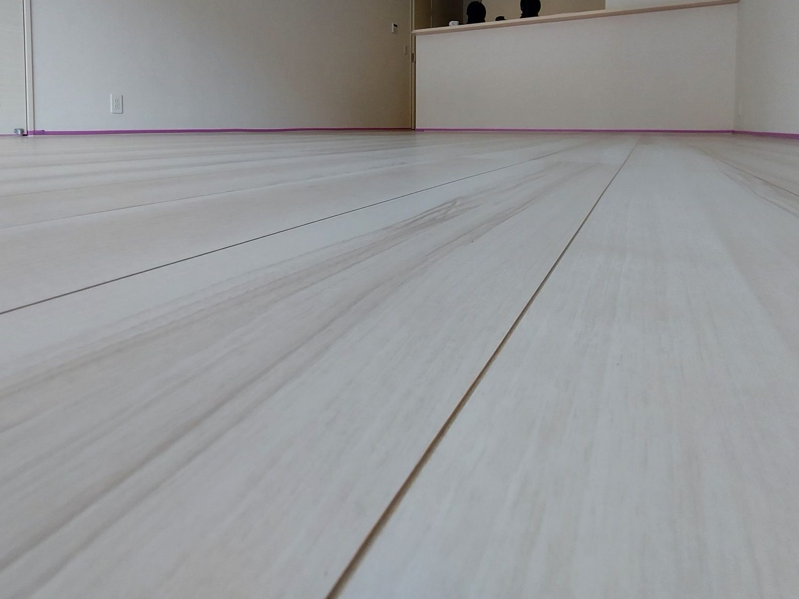 神奈川県横浜市保土ヶ谷区 フロアコーティング 施工前の様子