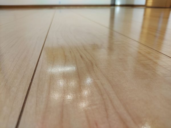 東京都江戸川区篠崎町 フロアコーティング 施工後 わんスマイルコート