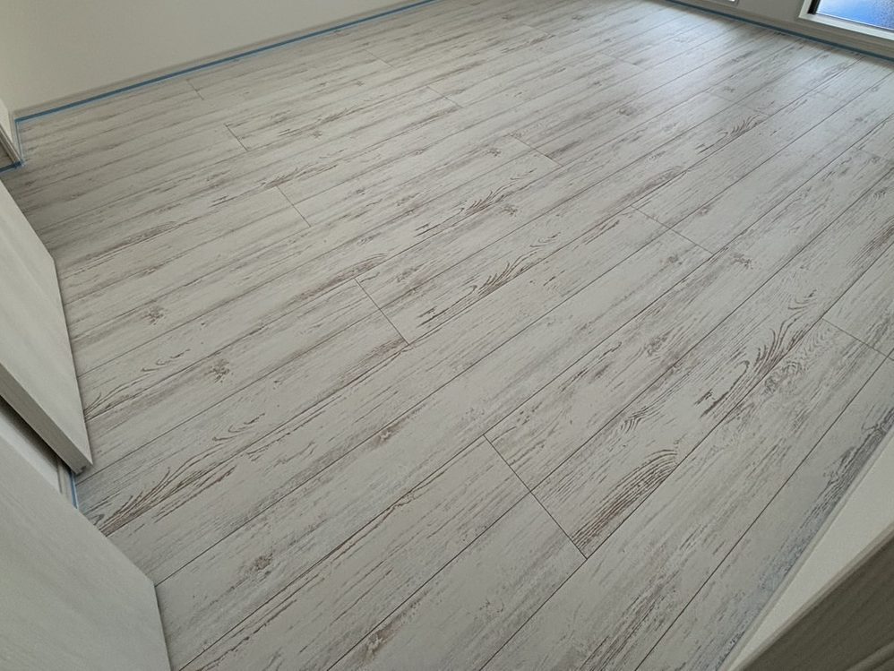 東京都江東区青海 フロアコーティング 施工前の様子