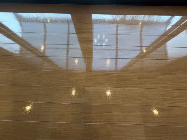 千葉県山武郡横芝光町 フロアコーティング 施工後 わんスマイルコート