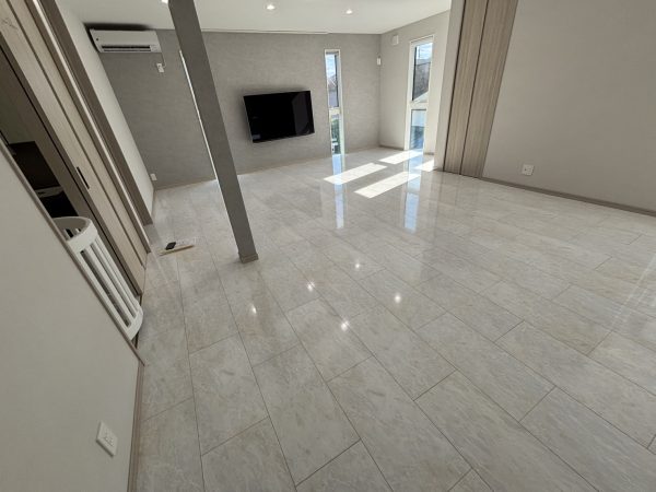 東京都町田市広袴 フロアコーティング 施工前の様子