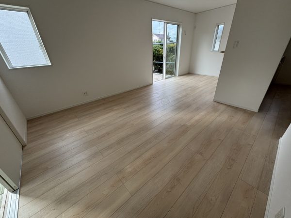 福島県いわき市泉玉露 フロアコーティング 施工前の様子