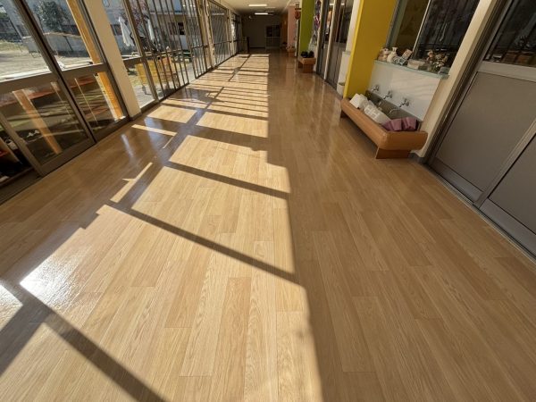 埼玉県春日部市樋籠 フロアコーティング 施工後 わんスマイルコート