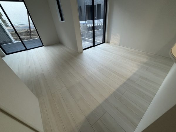 埼玉県朝霞市岡 フロアコーティング 施工前の様子