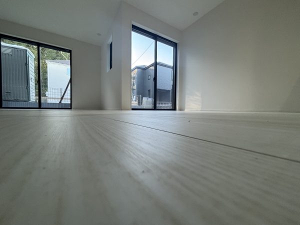 埼玉県朝霞市岡 フロアコーティング 施工前の様子